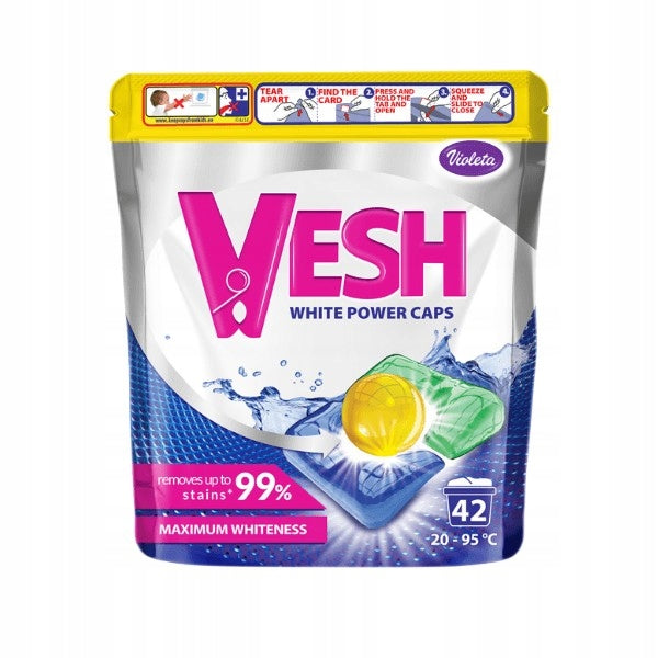 White Power 14x25g Vesh Washing Capsules