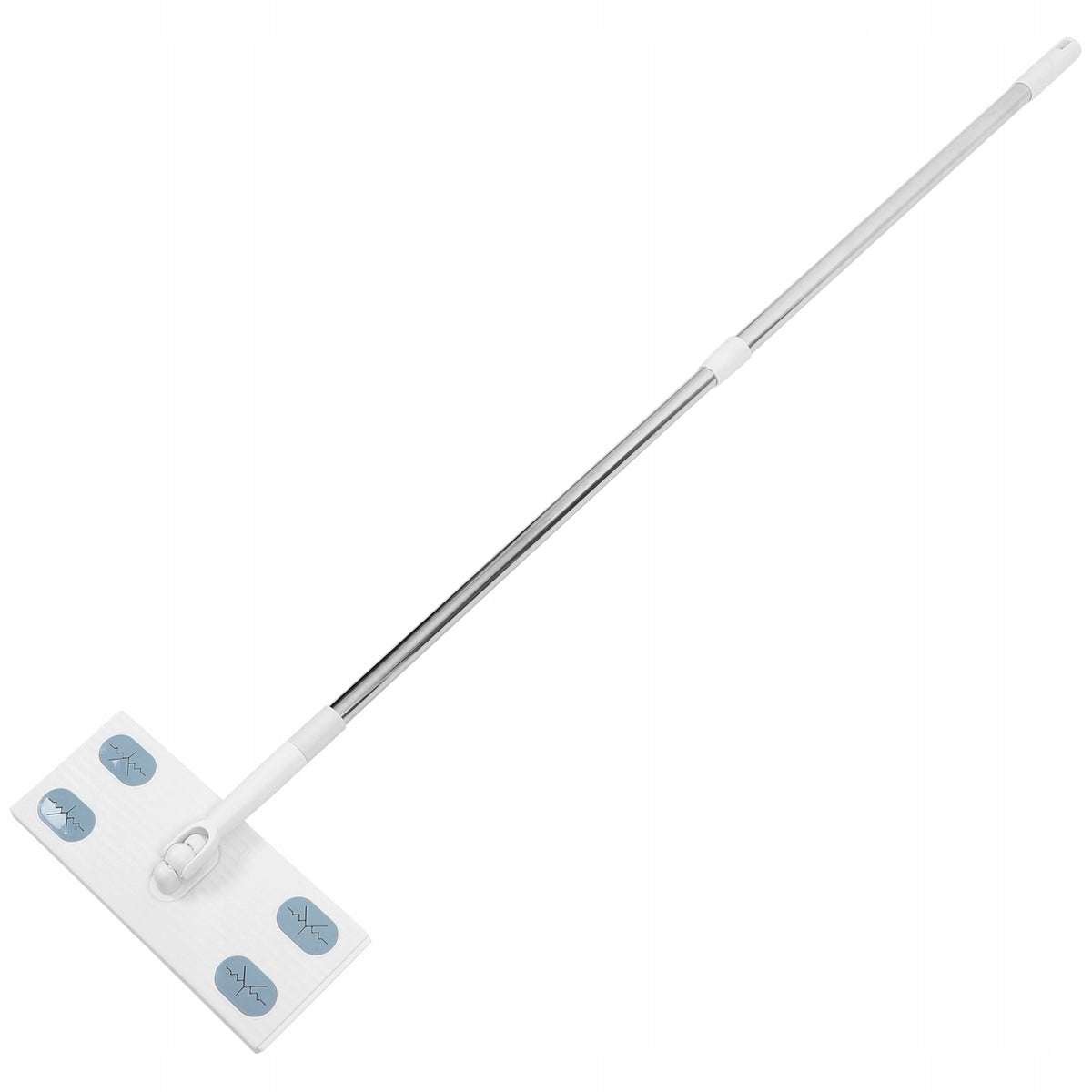 White Retractable Handle Dust Mop with Detachable Cleaning Head for Floors Manufacturer code 17931704