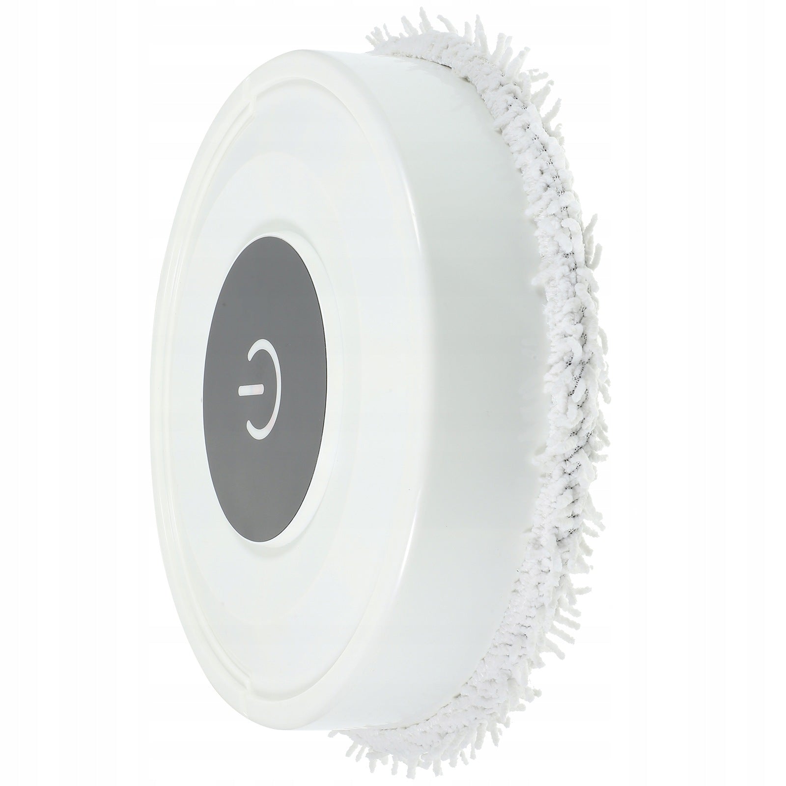 White Robot Vacuum Cleaner with Wet & Dry Cleaning and Smart Touch Control Dominant color white