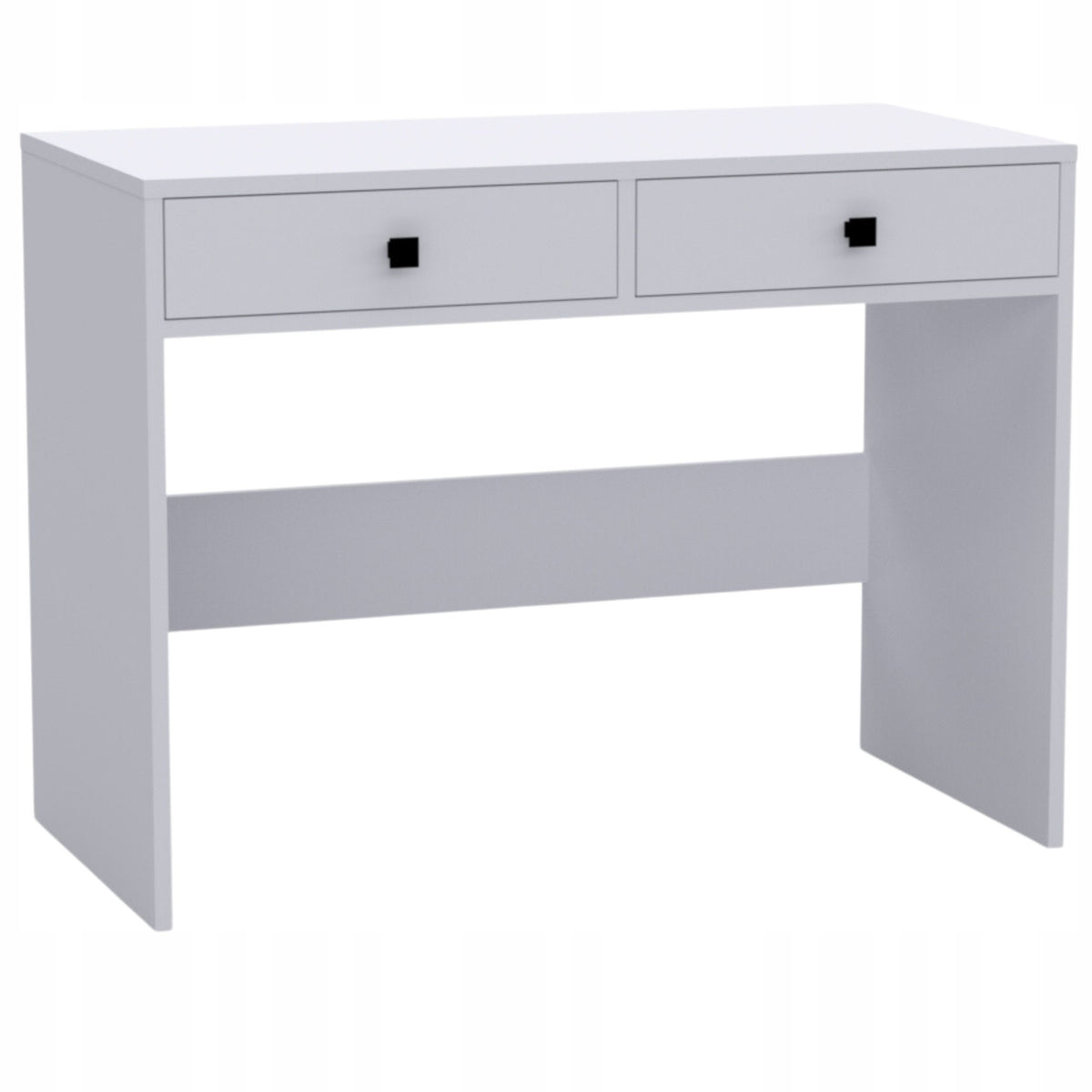 White School Desk with Drawers Gaming Computer Dressing Table 100x50x78 EAN (GTIN) 5905488428818