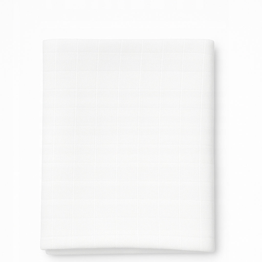 White Tetra Diaper, Tetra 80x60 cm – 100% Cotton, Polish Product