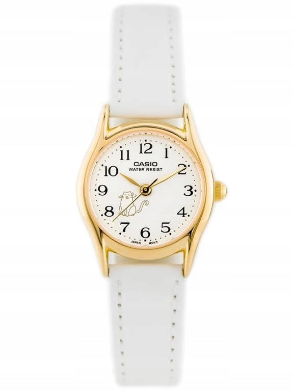 White Watch CASIO for girls FOR COMMUNION cat ZD522A + BOX Brand CASIO
