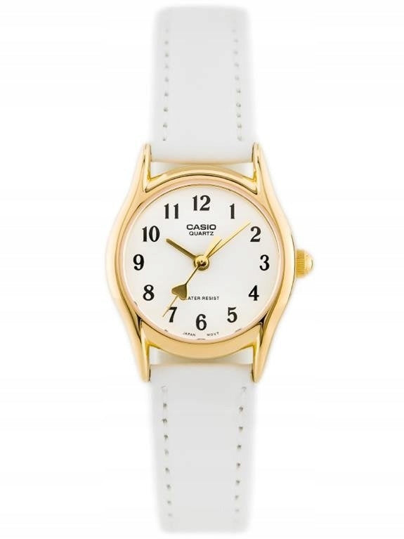 White Watch CASIO for girls FOR COMMUNION heart ZD522F + BOX Brand CASIO