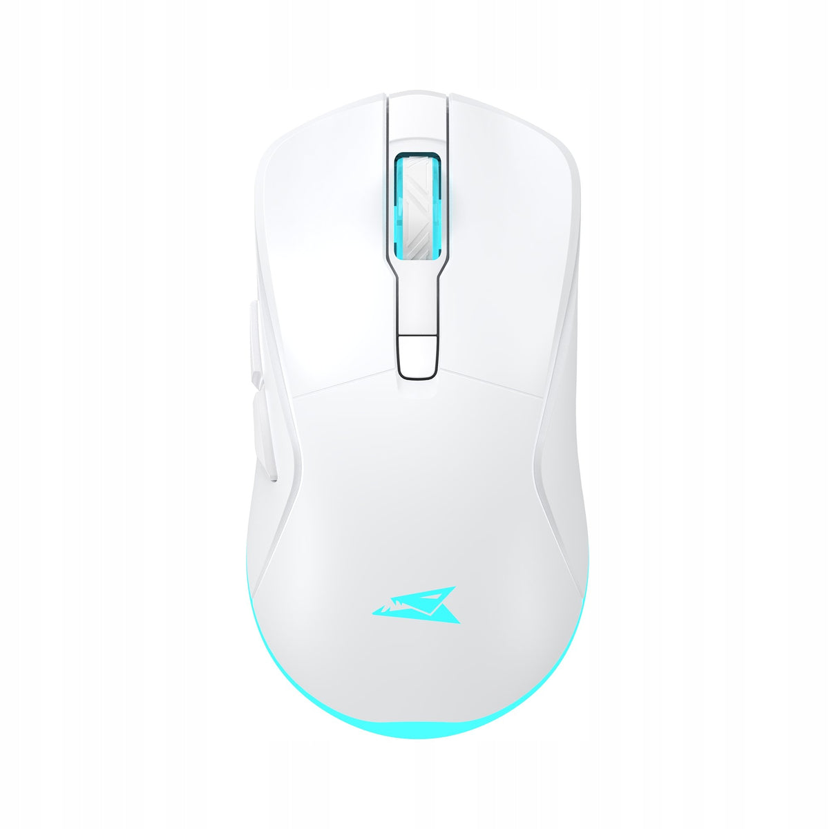 White Wireless RGB Gaming Mouse 3200 DPI Baracuda TURTLE