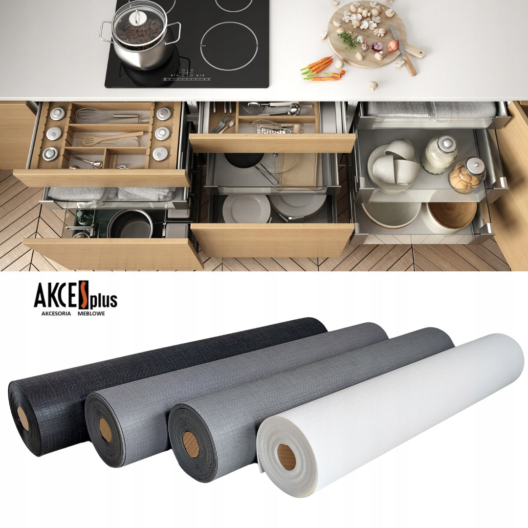 White anti-slip mat for drawers NOX PREMIUM 5 mb x 474 mm EAN (GTIN) 5059340995069