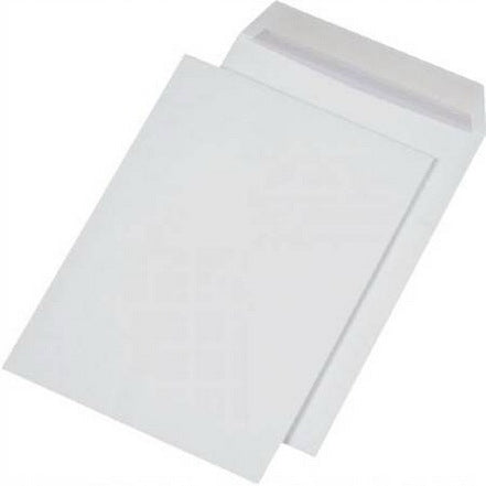 White envelope B5 HK 50 pcs.