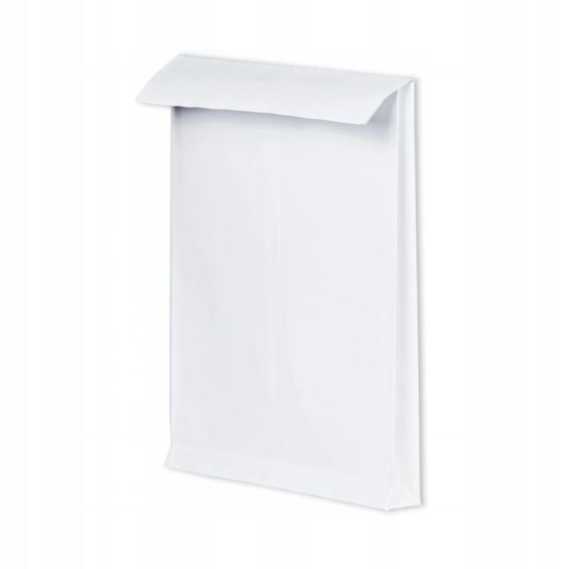 White envelope C4 RBD expandable with strap opk 10pcs