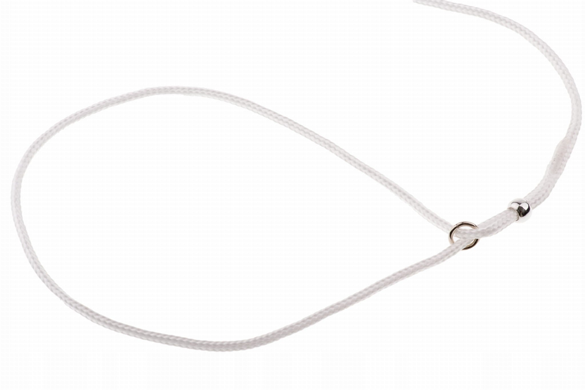 White ring 3mm 120 cm