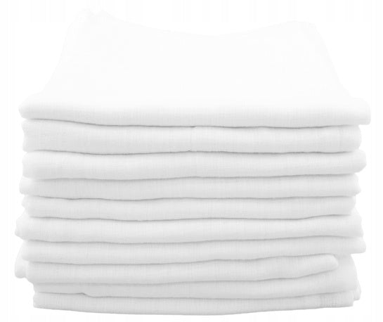 White tetra diapers 40x80 cm set of 10