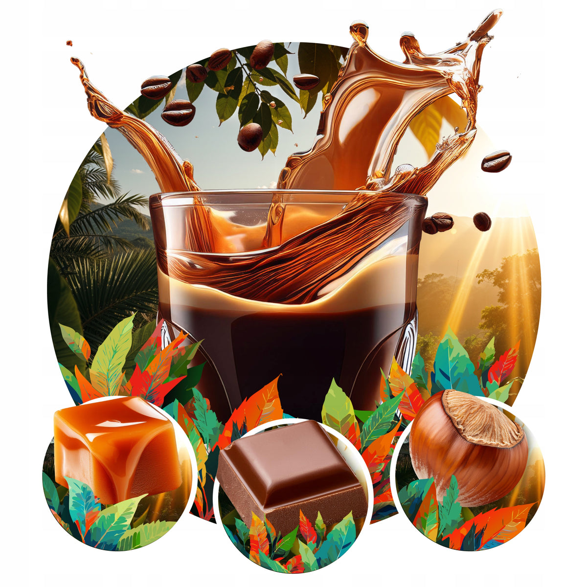 Whole Bean Coffee West Caffee Brazil Monte Carmelo 100% Arabica 1 kg Manufacturer code Kawa Ziarnista Brazylia 1kg
