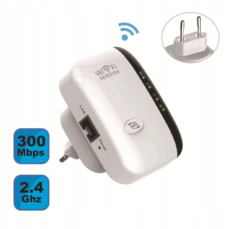 Wi-FI Signal Amplifier Powerful Repeater Access Point Router 300 Mbps Manufacturer no brand