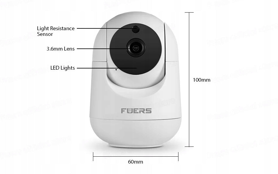 Wi-Fi Camera Home 5MP AI Tracking Brand no brand