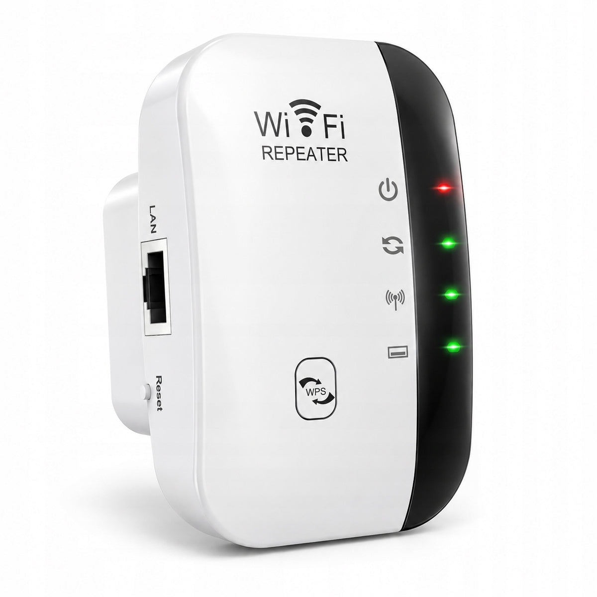 Wi-Fi Signal Amplifier Repeater Access Point 300Mbps 2.4GHz WPS LAN Powerful Manufacturer code WZMACNIACZ SYGNAŁU WIFI 0350