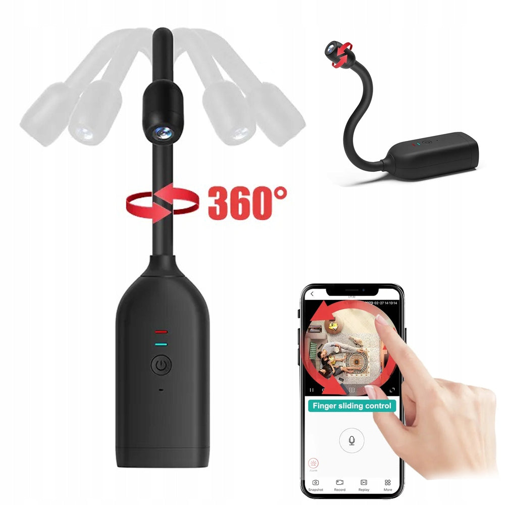 Wi-Fi camera remote live view wireless lens 360 fish eye Brand Ruffberg