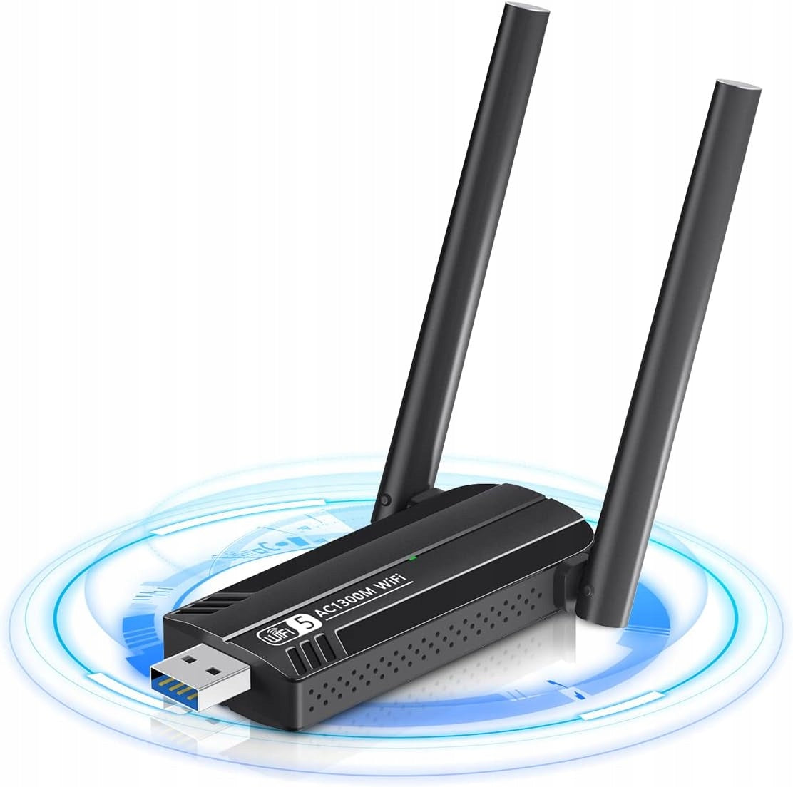WiFi 5 AC1300 USB 3.0 WiFi Adapter