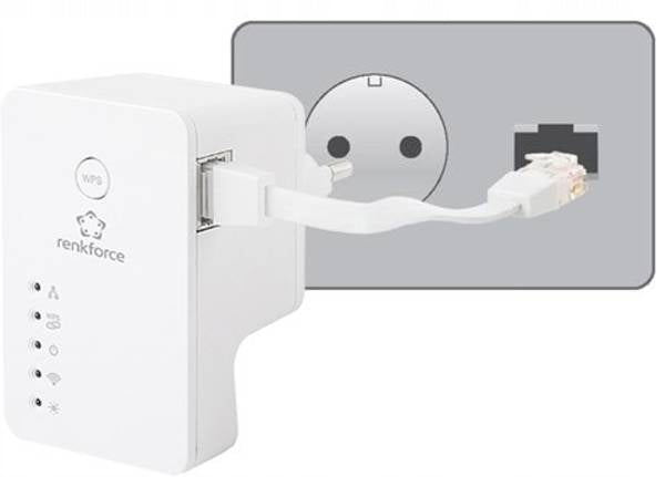 WiFi Access Point WLAN 300 MBit/s, 2.4 GHz Renkforce Model RF-4818888