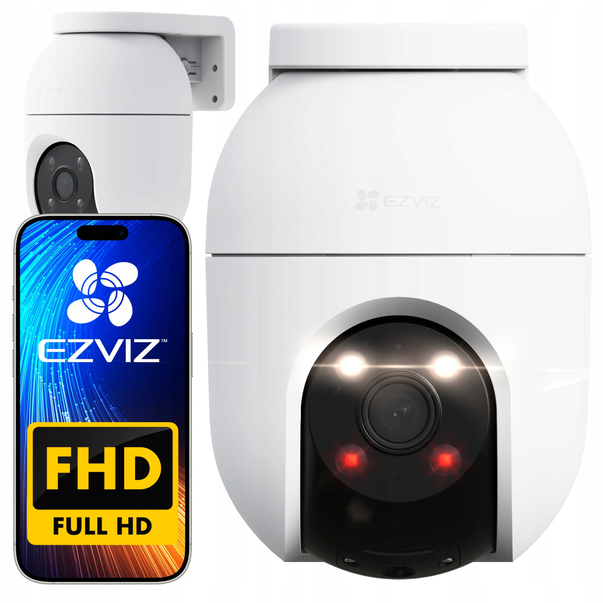 WiFi Camera ROTATING IP AI Autotracking EZVIZ C8C FullHD Audio Detection