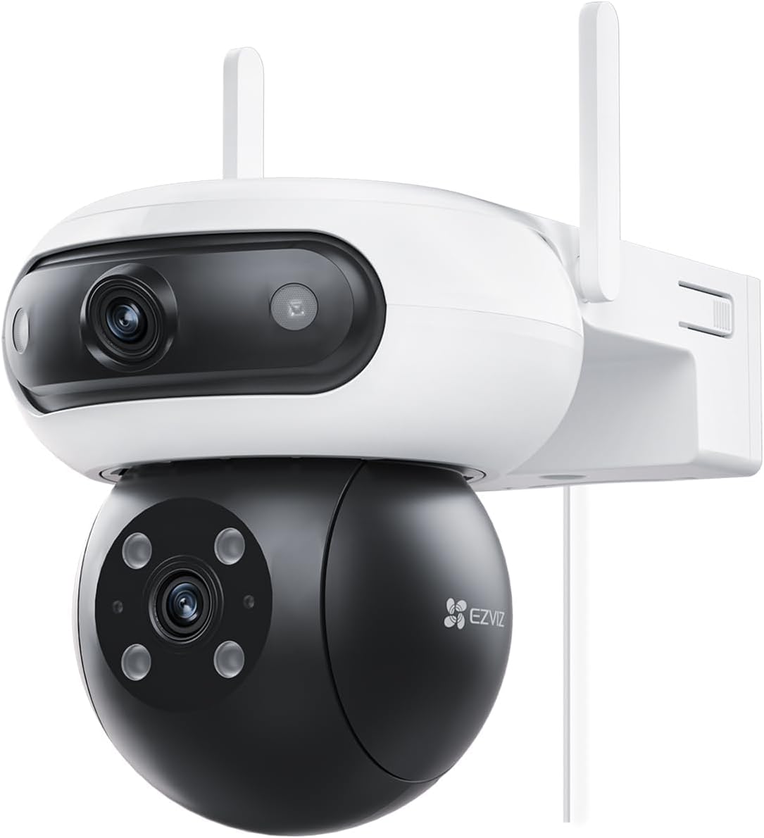 WiFi Camera Rotating EZVIZ 8MP Dual Lens 2x 2K+ Outdoor Full Color