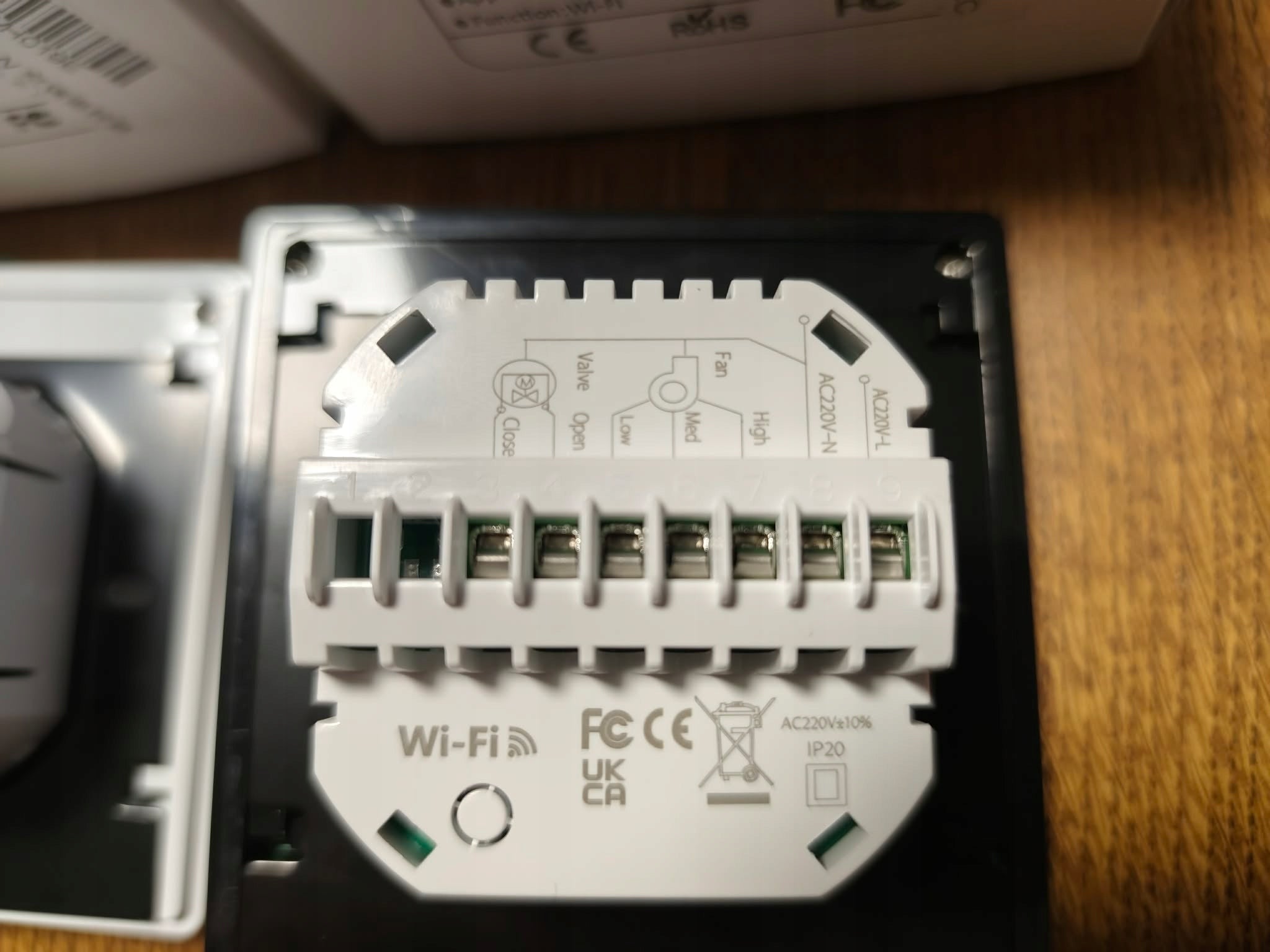 WiFi Fan Thermostat, with Tuya Brand no brand