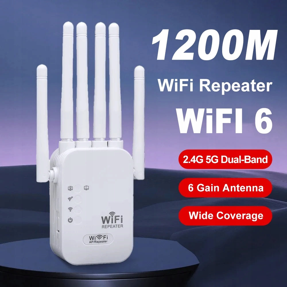 WiFi Repeater Range Extender Signal Booster Network Amplifier Router Manufacturer no brand