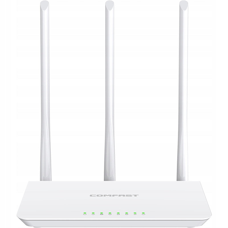 WiFi Router COMFAST 300Mbps 2.4GHz 3 Antennas 4x LAN WPS Wireless