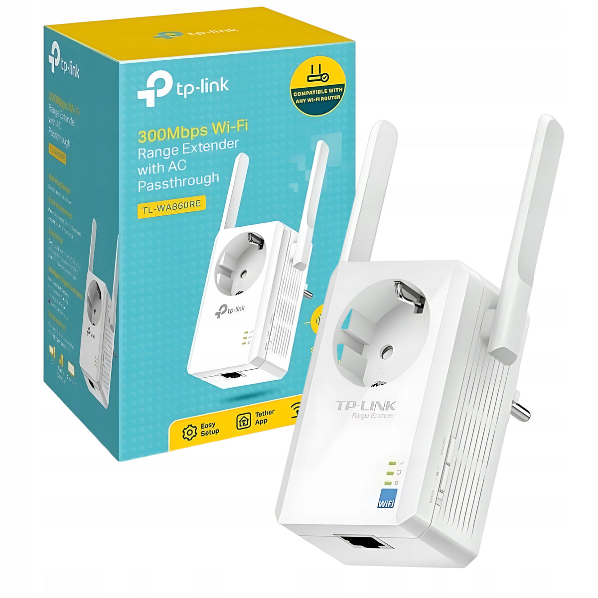 WiFi Signal Amplifier TP-Link Repeater Network Amplifier 300 Mbps Range