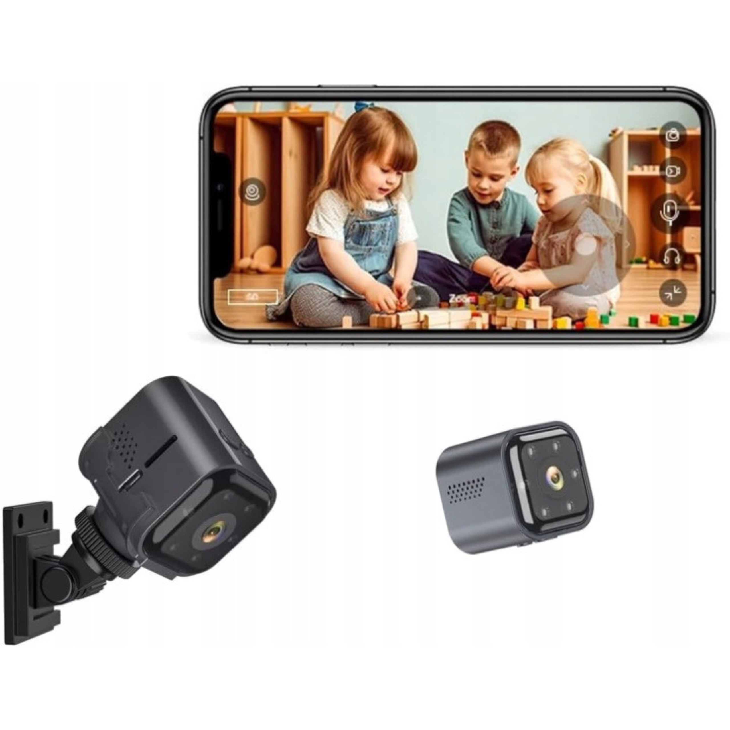 WiFi X W EI UNION mini HD surveillance night vision audio