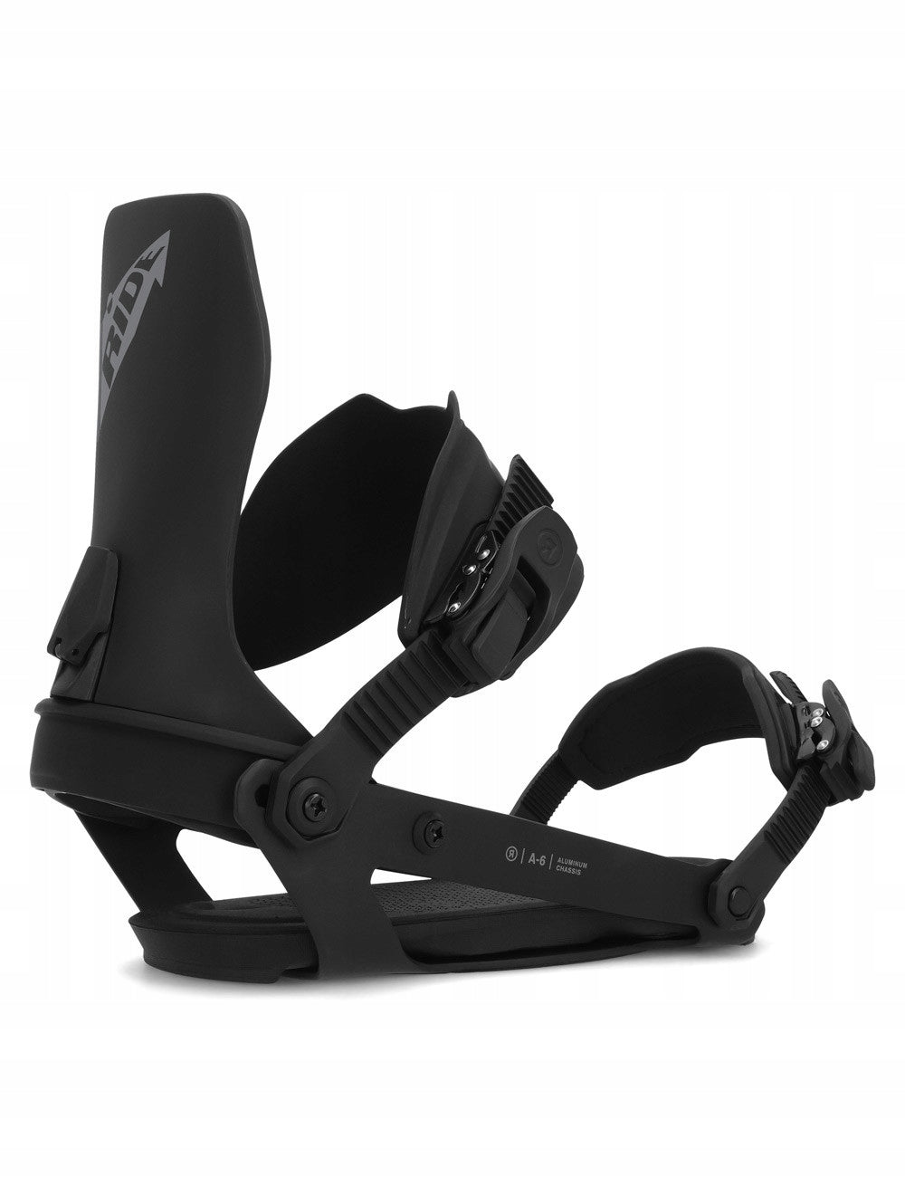 Snowboardbindung Ride A-6, schwarz 