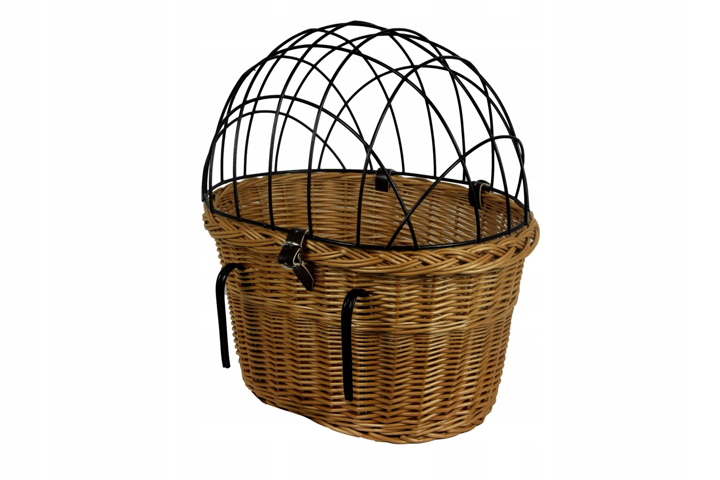Wicker BASKET for dog transport bike BASKET XL1 Main material wicker