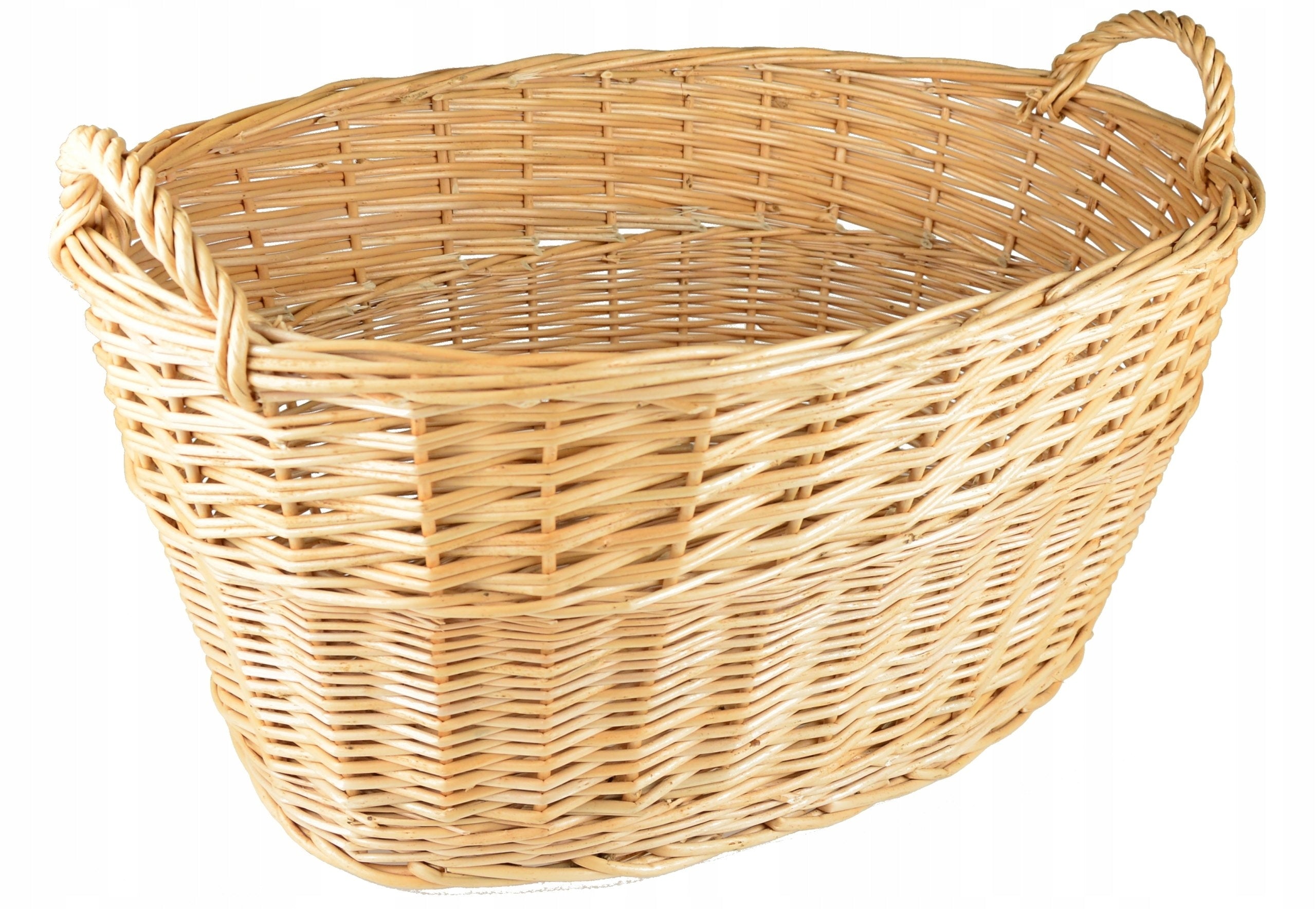 Wicker WOOD BASKET UNDERWEAR TOYS 60CM Color brown