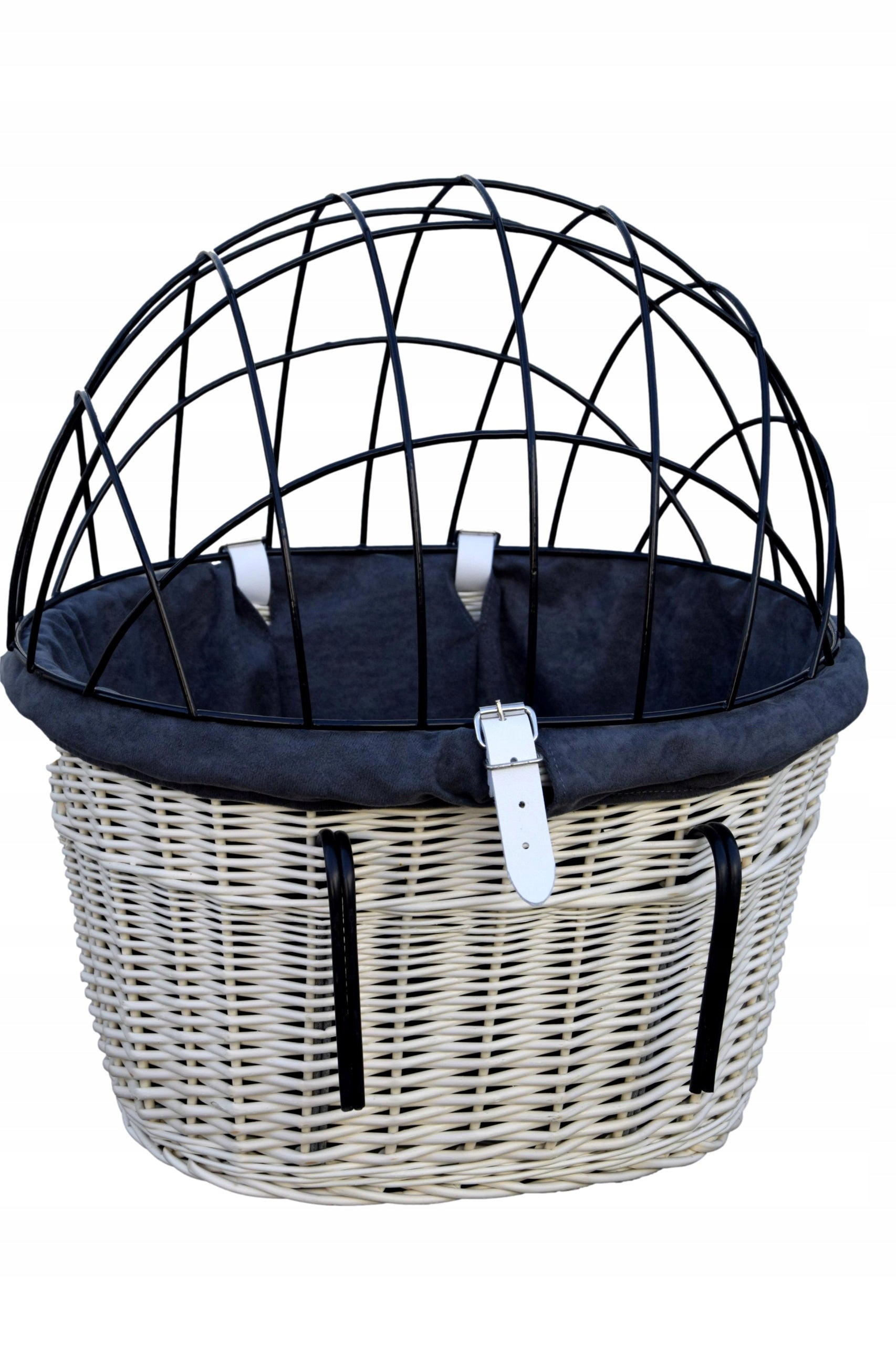 Wicker basket for bicycle basket with hem I put a dog transporter Manufacturer code 5903855765085
