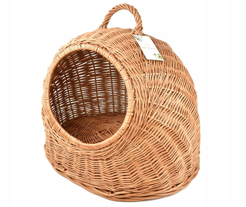 Wicker bed for cat or dog 49 cm