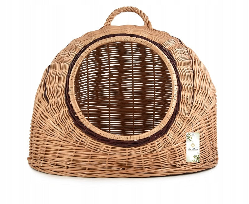Wicker booth for cat Dog Rabbit animals Bed Cottage 49 cm Manufacturer code KOT49K