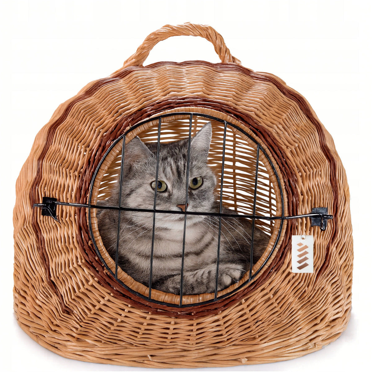 Wicker cat transporter strong