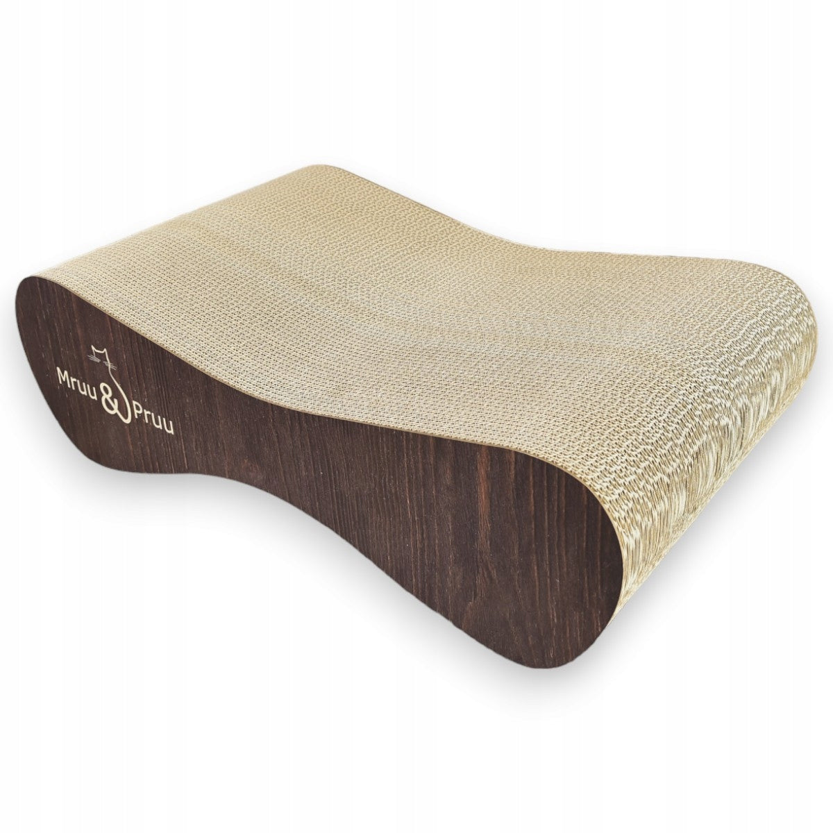 Wide Cat Scratching Post Mruu&Pruu 70x23x40 cm BROWN Manufacturer code 5906233044949