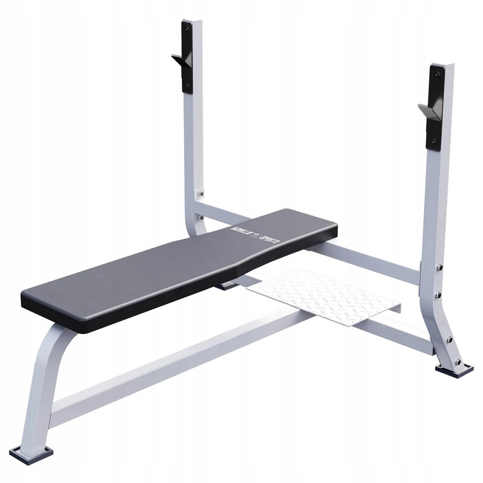 Wide bench for barbell extrusion lifting capacity 250kg