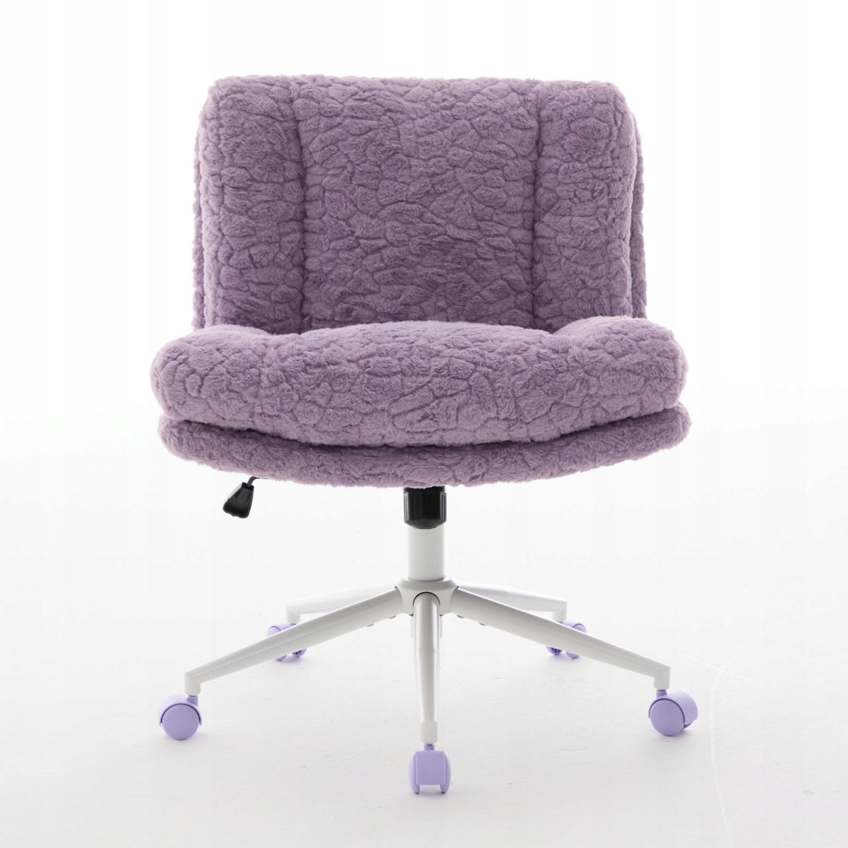 Wide office chair, purple
