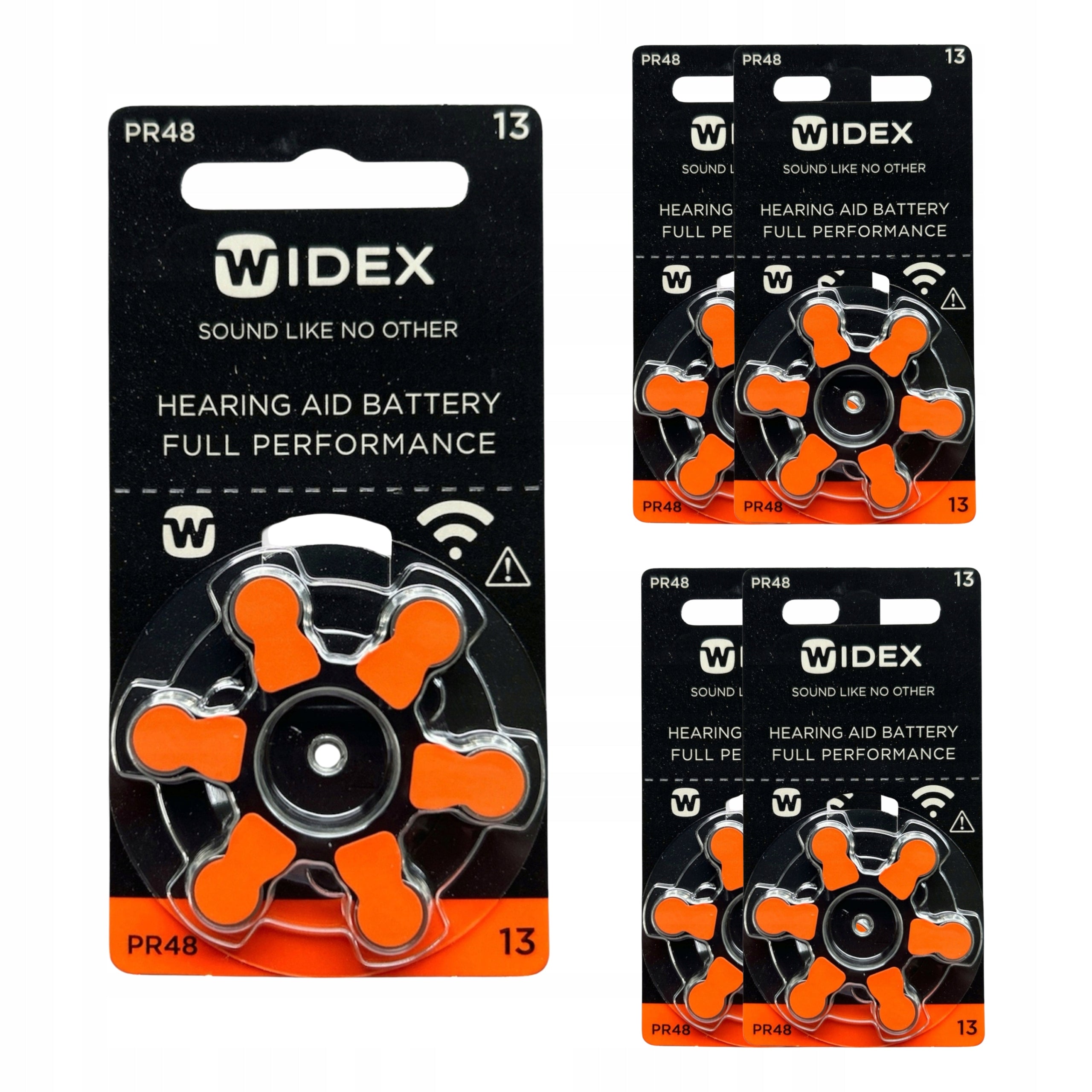 Widex 13 Batteries for Hearing Aids 5 Leaves Long Capacity 30 Pcs