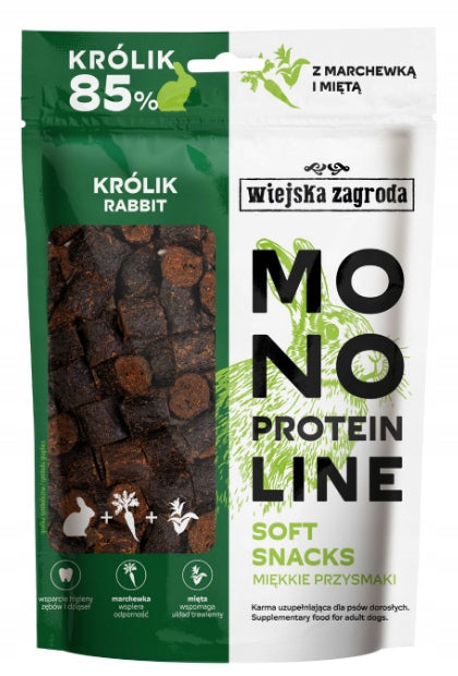 Wiejska Zagroda Dog Treat Monoprotein Treats Rabbit 115g