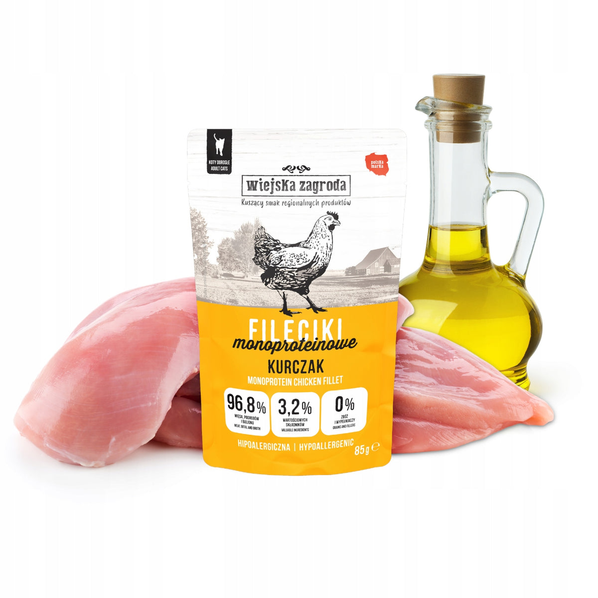 Wiejska Zagroda Monoprotein Chicken (Adult) 85g