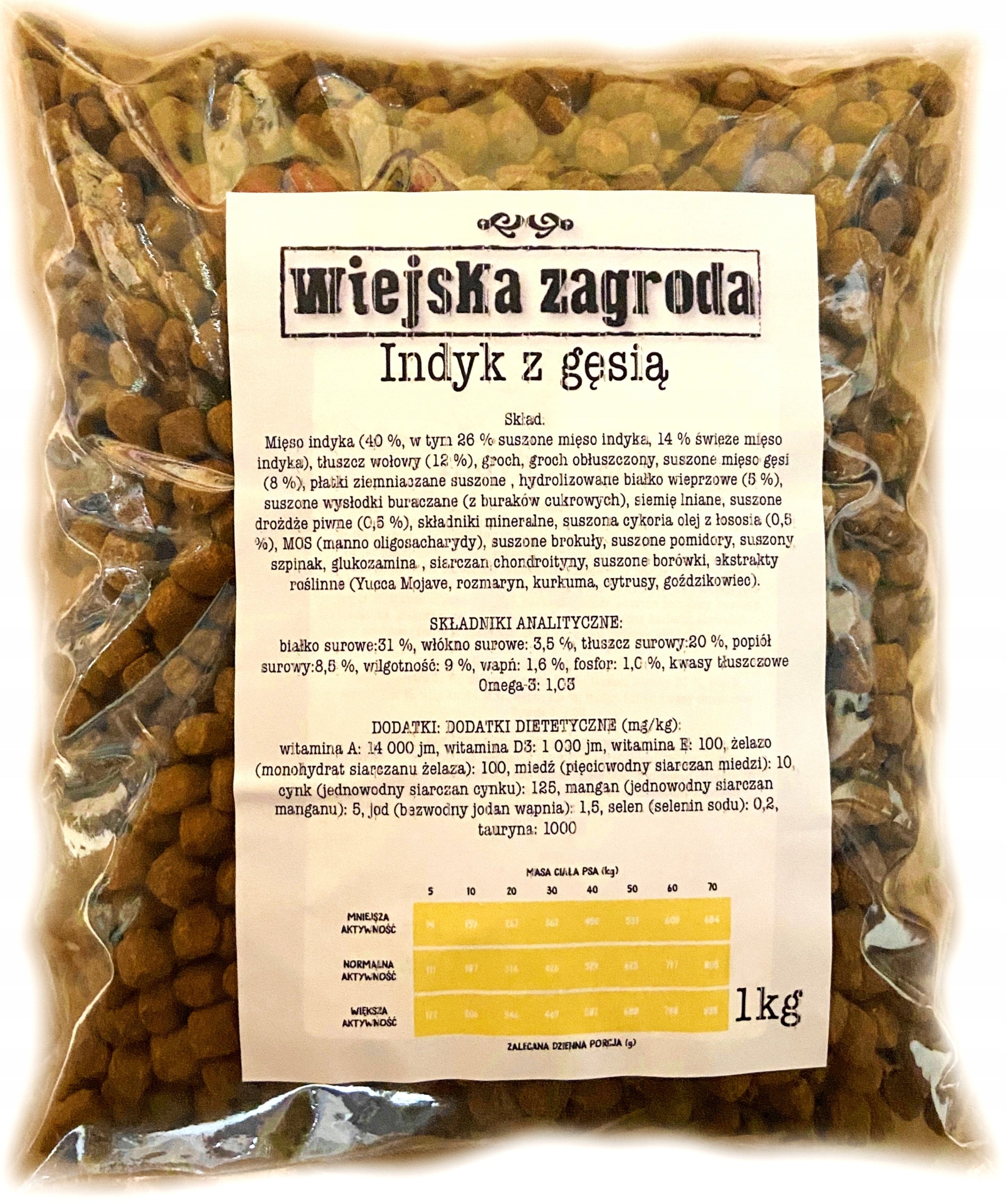 Wiejska Zagroda Turkey with goose 3kg + 1kg FREEBIE EAN (GTIN) 5905249153201