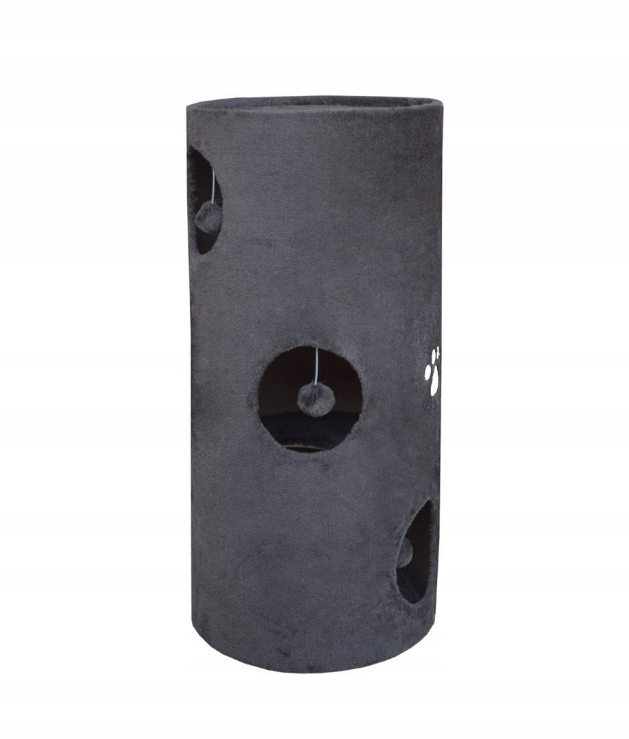 Katzenkratzturm, 75 cm, grau 