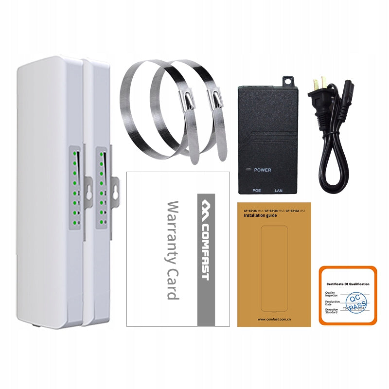 Wifi Bridge Outdoor CPE Wireless AP 300Mbps 2PCS WIFI Access Point Repeater Packaging status original