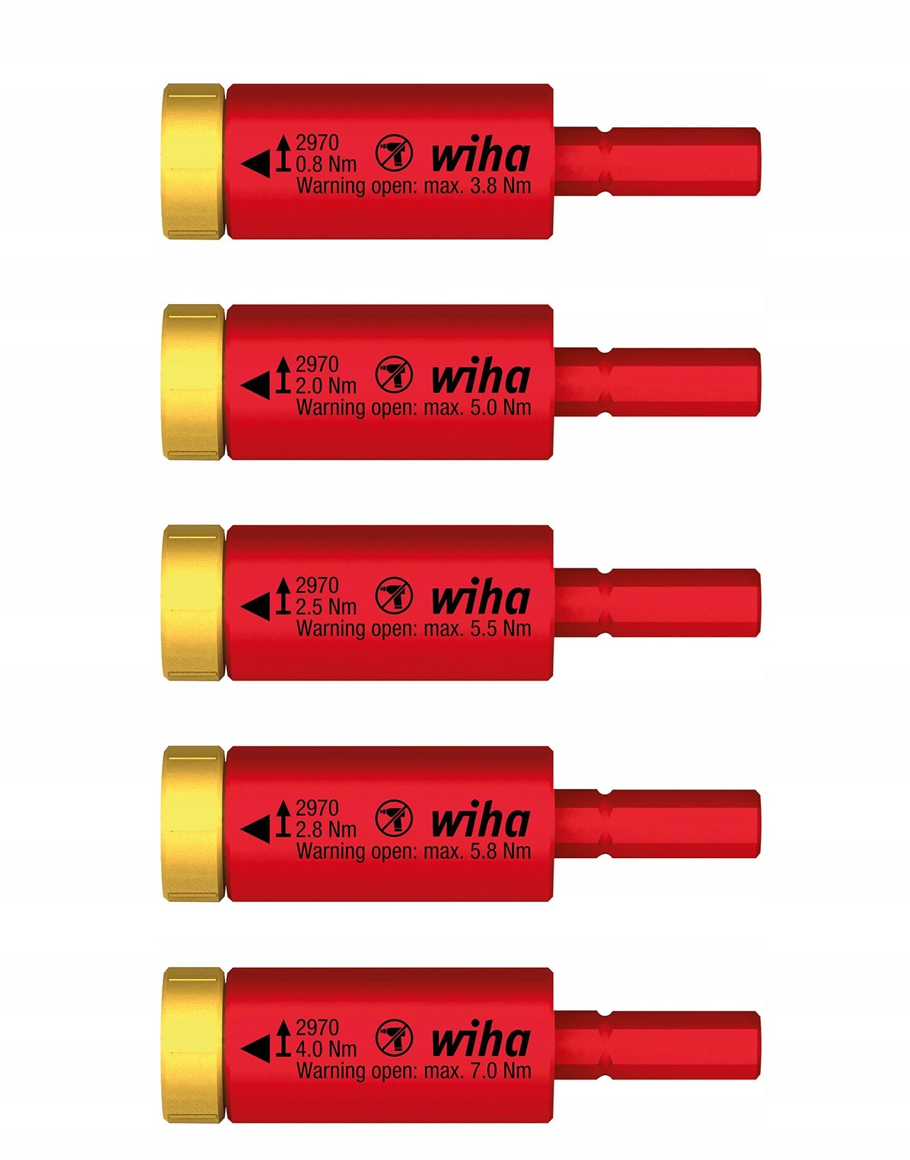 Wiha 41479 Sada adaptérov pre momentový kľúč easyTorque Brand Wiha