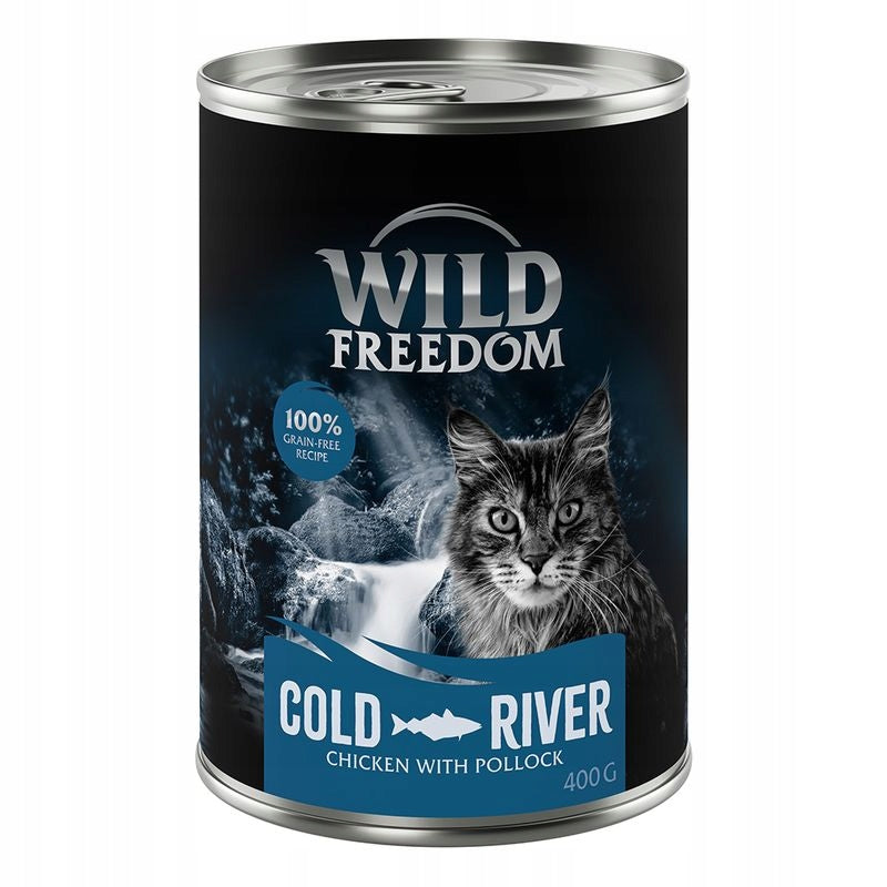 Wild Freedom Adult 6x400 g mix of flavours - Wet cat food Product weight 2.4 kg