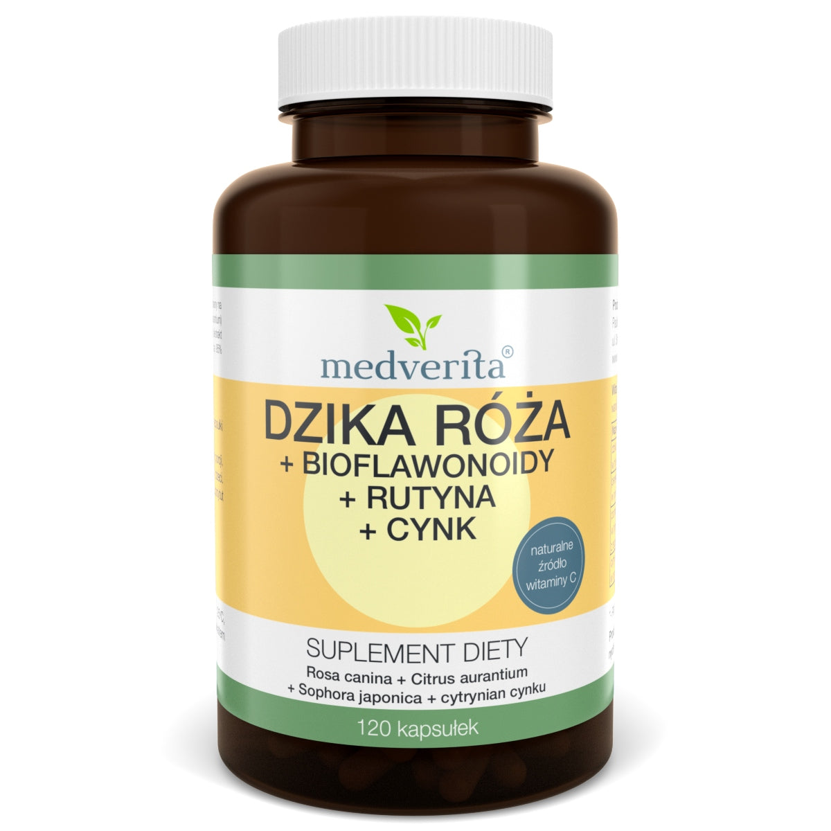 Wild Rose + Routine + Bioflavonoids + Zinc - 120 k