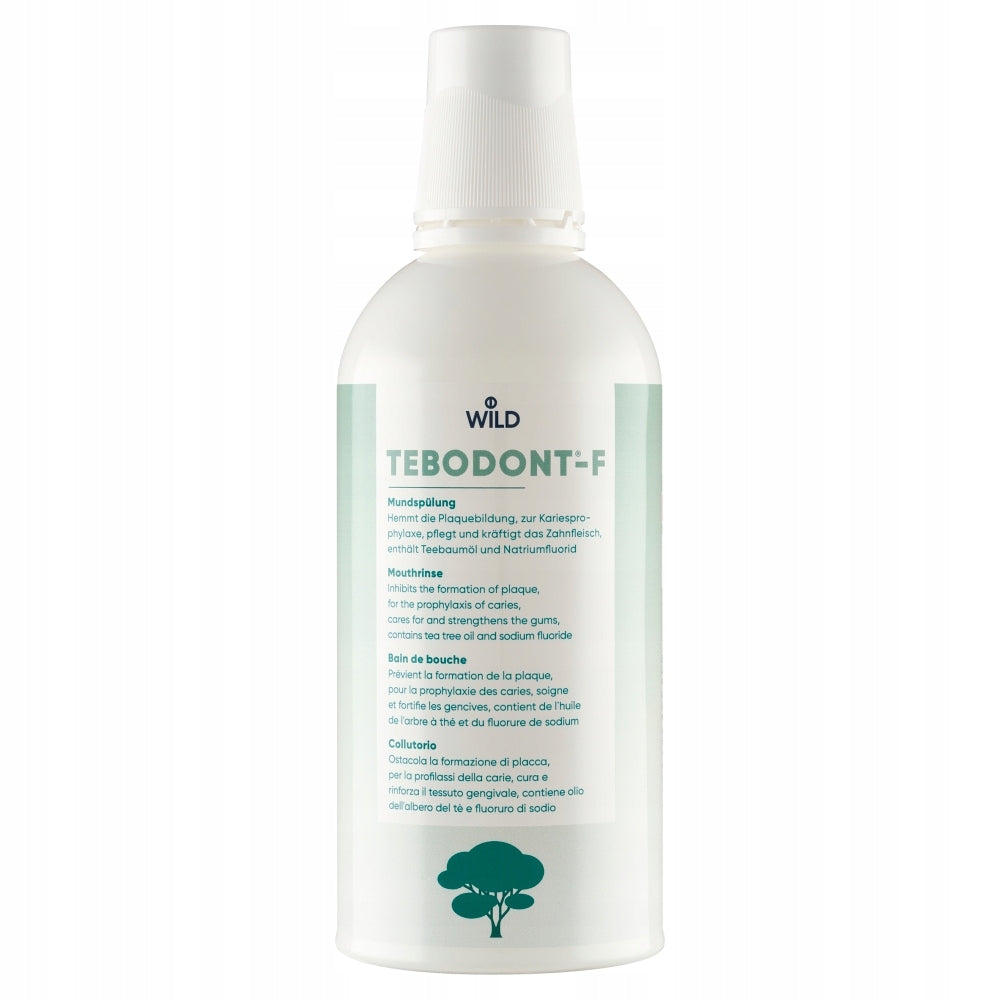 Mundwasser Dr. Wild Tebodont-F Melaleuca Alternifolia, 500 ml 