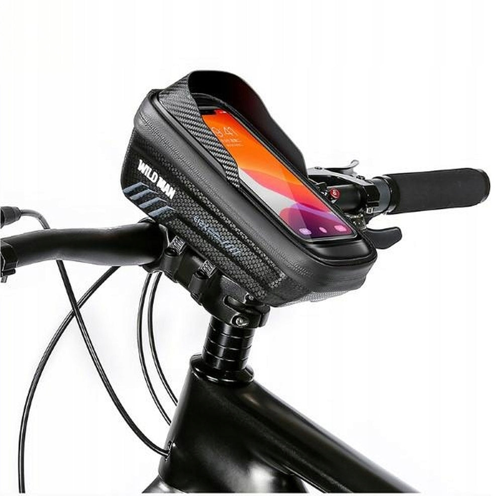 WildMan Bike Frame Front Bicycle Pouch for Phone Bike Holder Packaging status original
