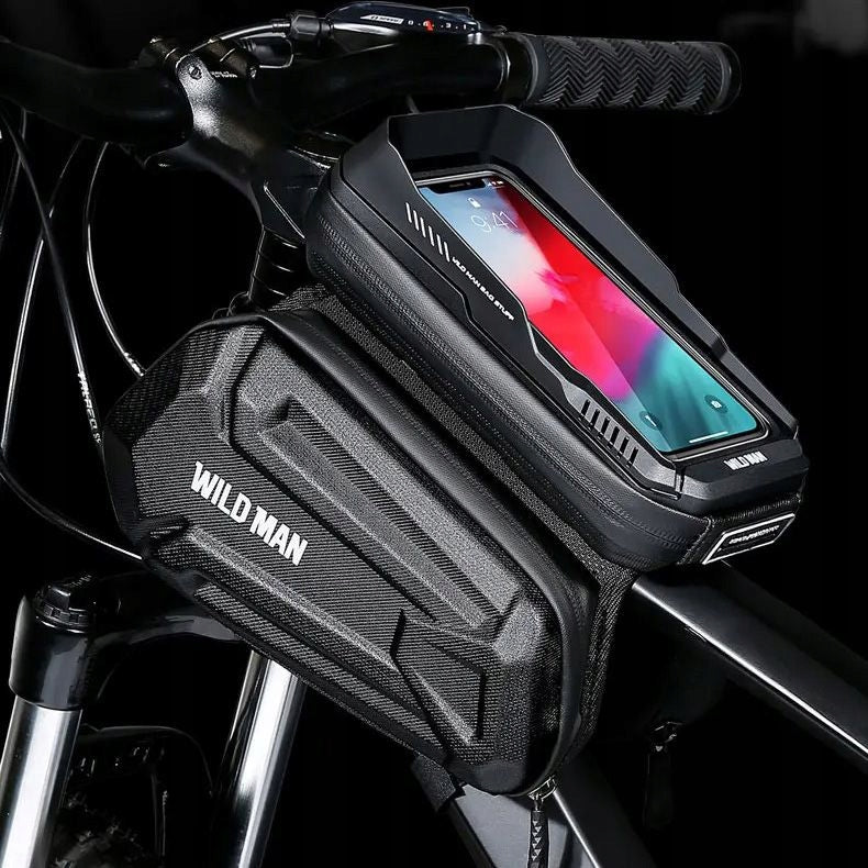 Wildman Frame Bicycle Pouch, Bike Holder, for Phone and Accessories Brand Wild Man