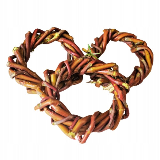 Willow rabbit wheel natural teether, toy 3 pcs. fresh Packaging status original